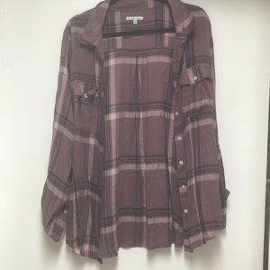 Loose fitting flannel
